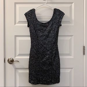 Sequined Mini Dress